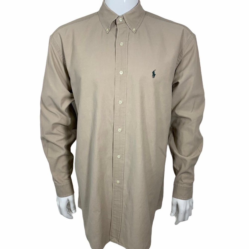 Ralph Lauren Men's Blake Button Down Dress Shirt